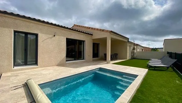 Casa Amarante - Piscine Privee Chauffee - Climatisation - Wifi וילה Roquefort-des-Corbières